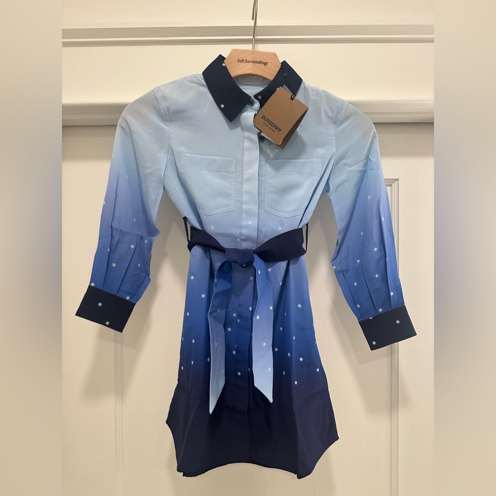 SOLD!! BNWT Burberry Girls 6Y Constellation Special Occasion Dress